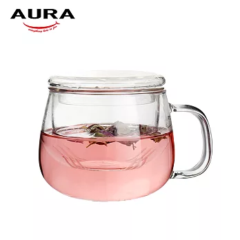 【AURA艾樂】舒心玻璃泡茶神器300ml