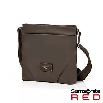 Samsonite RED CLODI 優雅質感輕量斜背包(卡其綠)