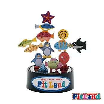 【日本PitLand】 日製磁鐵趣味玩具(水族館)