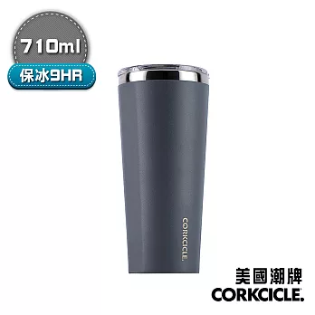 CORKCICLE 酷仕客Waterman戶外系列三層不鏽鋼寬口保溫杯710ml(消光灰)