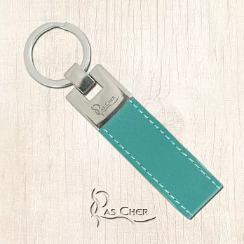 【PAS CHER 巴夏喀】極簡大方鑰匙圈- 藍