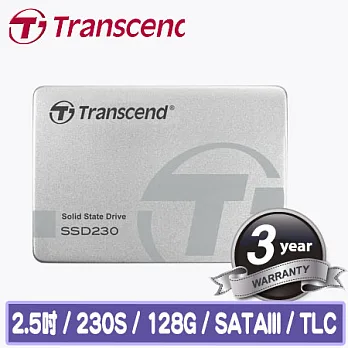 Transcend 創見 SSD230S 128G 2.5吋 SATA3 SSD TLC 固態硬碟