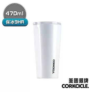 CORKCICLE 酷仕客Dipped系列三層不鏽鋼寬口保溫杯470ml(雪地白)