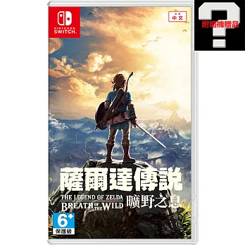 NS 任天堂 Switch 薩爾達傳說：曠野之息 中文版 台灣公司貨