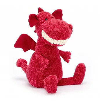 英國 JELLYCAT Toothy Dragon 暴牙恐龍(大牙) 36cm