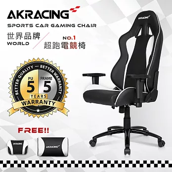 AKRACING超跑電競椅-GT58 Nitro白