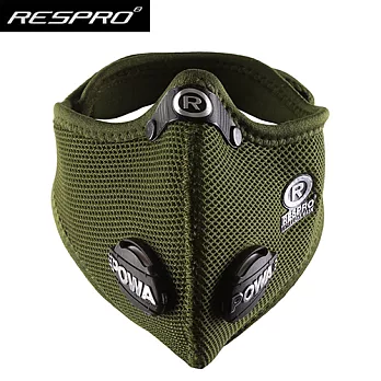 英國 RESPRO ULTRALIGHT™ MASK【極輕透氣系列】口罩 綠色 M