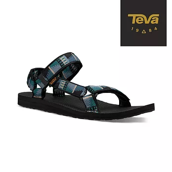 TEVA 美國 男 Original Universal 緹花織帶涼鞋-US8圖騰黑