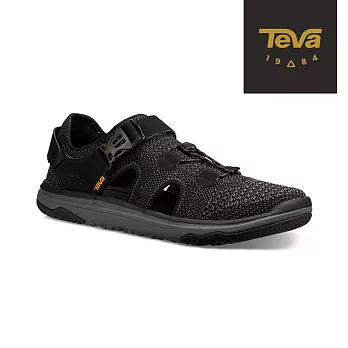 TEVA 美國 男 Terra-Float Travel 護指涼鞋-US9黑灰