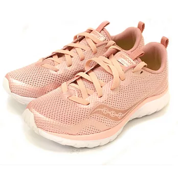 【U】Saucony - FEEL避震跑鞋(女款)USUS6.5 - 粉紅色
