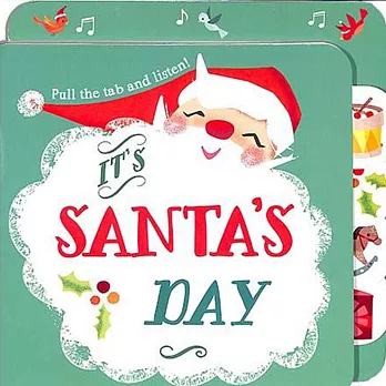 Pull The Tab And Listen! It’s Santa’s Day 聖誕老公公的一天 硬頁有聲書(外文書)