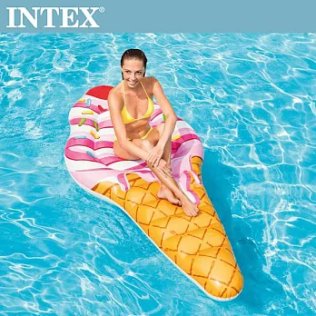 【INTEX】冰淇淋浮排(224*107cm) 適用:成人(58762)