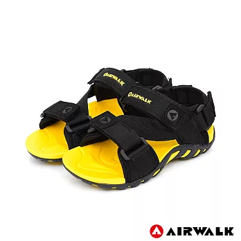 AIRWALK - Z字造型運動涼鞋-童款19黑色