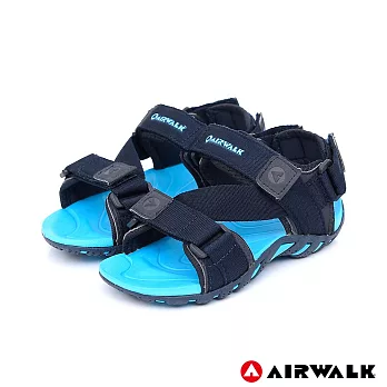 AIRWALK - Z字造型運動涼鞋-童款20藍色