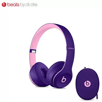 Beats Solo3 Wireless 無線頭戴式耳機Pop Collection(公司貨)Pop 紫色