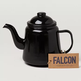 Falcon 獵鷹琺瑯 琺瑯茶壺-墨碳黑