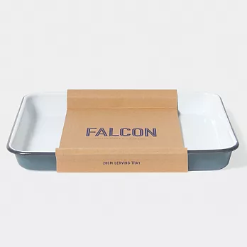 Falcon 獵鷹琺瑯 琺瑯托盤-灰藍