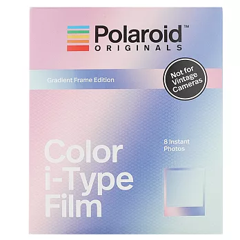 Polaroid Color Film for i-Type 彩色底片(漸層框4833)/2盒