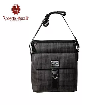 義大利《Roberto Mocali》英倫千鳥直立側背包(小)(RM-80103)