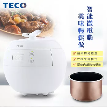 TECO東元 小蘋果微電腦厚釜電子鍋(YC0402CB)