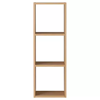 [MUJI無印良品]自由組合層架/橡木/3層/基本組.7S