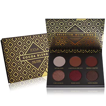 ZOEVA 六色眼影盤#COCOA BLEND(6X0.9gr) [可可盤隨身款]