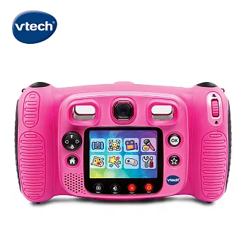 【Vtech】多功能兒童MP3遊戲相機-粉