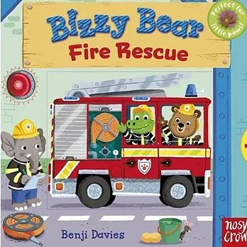 Bizzy Bear：Fire Rescue 消防員熊熊新奇操作書(英國版)(外文書)