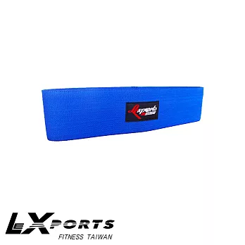 LEXPORTS 重量訓練健身翹臀圈藍色S/M