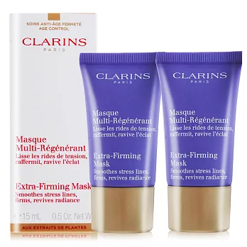 CLARINS 克蘭詩 煥顏緊緻好氣色面膜(15ml)X2-期效201903