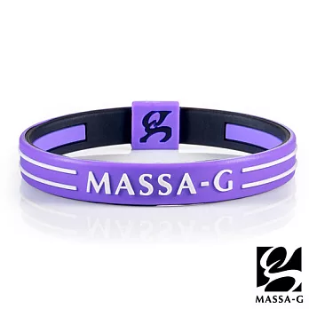 MASSA-G Energy Plus雙面鍺鈦能量手環-紫 內圍20cm