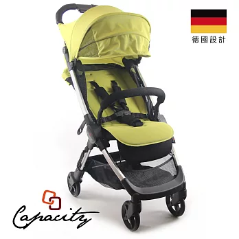 CAPACITY 嬰幼兒登機推車-荳蔻綠(限時優惠，買就送好禮二選一)送護脊涼墊