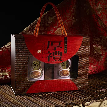 【金府】極品紅燒鮑魚罐頭禮盒*2盒(75g/5顆/罐 2罐/盒 附提袋)