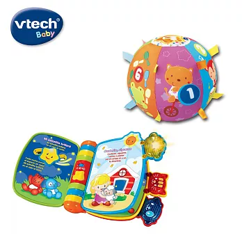 【Vtech】寶寶音樂互動玩具發展組丟丟球+翻翻書Q版