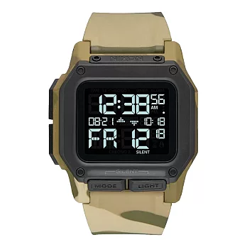 NIXON  時代科技多功能電子腕錶-迷彩-A11802865