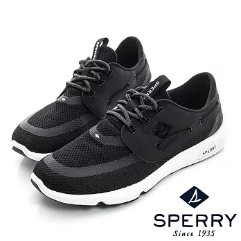 SPERRY 全新進化7SEAS全方位休閒鞋(男/女款)-黑US4黑色