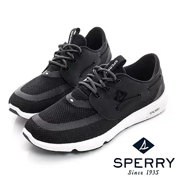 SPERRY 全新進化7SEAS全方位休閒鞋(男/女款)-黑US9黑色