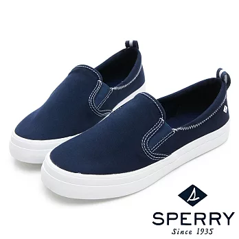 SPERRY 韓版粉彩永恆百搭直套式休閒鞋(女)-海軍藍US6.5海軍藍