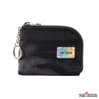 satana - Reflective 隨身萬用包 -黑反光迷彩