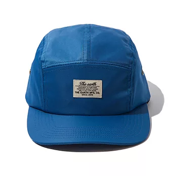 韓國包袋品牌THE EARTH － NYLON CAMP CAP (Blue) 防潑水尼龍五分割帽 (藍)