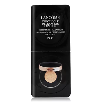 LANCOME 蘭蔻 零粉感超持久氣墊粉底 SPF23/PA++(1.8g)#PO-01