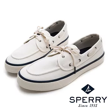 SPERRY 美式經典輕量舒適帆布鞋(男)-白US10白色
