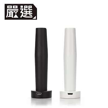 嚴選 支援IQOS 簡易直立式電子菸USB充電座(白)