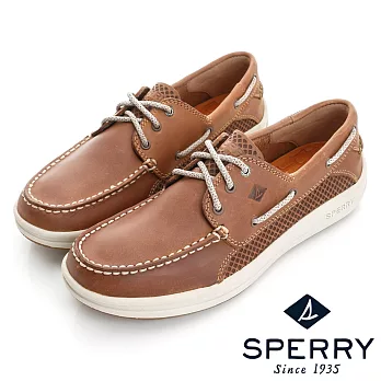 SPERRY 超輕量舒適休閒鞋(男)-深棕US11.5深棕色