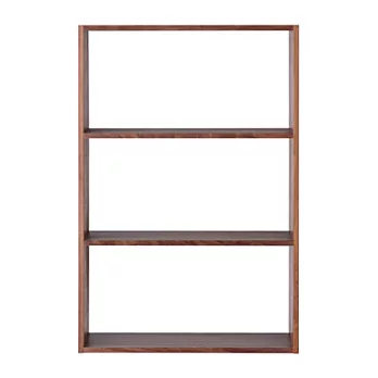 [MUJI無印良品]自由組合層架/胡桃木/3層/寬板基本組/7A