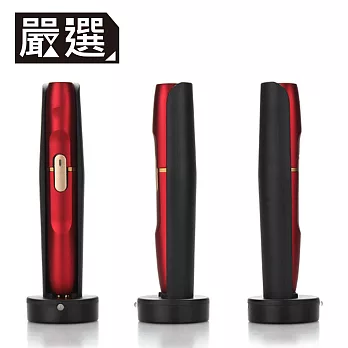 嚴選 支援IQOS 簡易直立式電子菸USB充電座(黑)