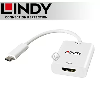 LINDY 林帝 主動式 USB3.1 Type-C to HDMI1.4 4K/30Hz轉接器(43244)