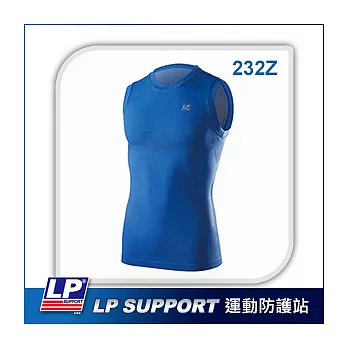 LP SUPPORT 232Z 極致激能彈力壓縮背心(男)M藍色