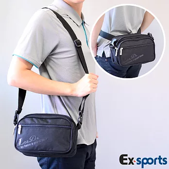 Ex-Sports亞克仕 側背包腰包-隨身雙用黑色
