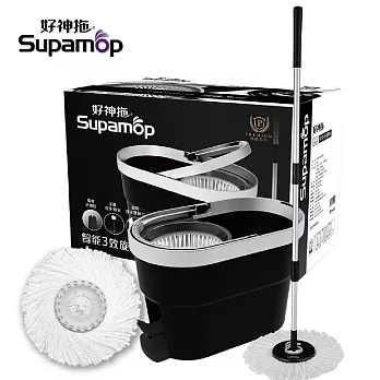 好神拖 旗艦系列 智能三效旋轉拖組(1桶+1拖+2布)